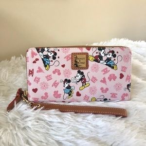 Dooney Disney Minnie Mickey Mouse Love Wallet